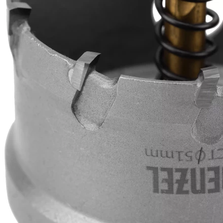 Коронка по металлу твердосплавная, 51 мм Denzel 724016 купить в Муравленко