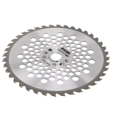 Диск для триммера Denzel, 255 х 25,4  40 зубьев, 96381 купить в Муравленко