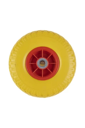 Колесо литое полиуретановое 260 мм PU 1805 с пластиковым ободом (20 мм шариковый подишпник) 1046280 купить в Муравленко