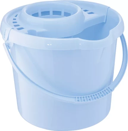 Ведро пластмассовое круглое с отжимом 12л, сиреневое ТМ Elfe 92963 купить в Муравленко