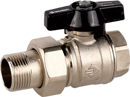 Краны шаровые ВН с накидной гайкой серия ЭКСПЕРТ купить в Муравленко