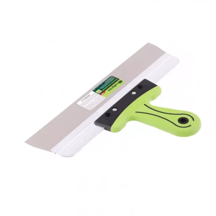 Шпатель фасадный нержавеющая сталь 350 мм двухкомпонентная ручка  Сибртех 85584 купить в Муравленко