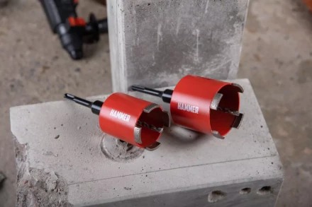 Коронка алмазная HAMMER Ф 68мм (242-503) купить в Муравленко