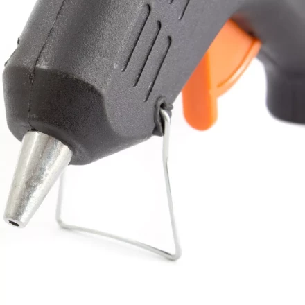 Клеевой пистолет с выключателем 7 мм в кейсе, 20 Вт, 5 г/мин Sparta 93019 купить в Муравленко