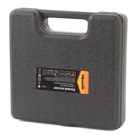 Клеевой пистолет с выключателем 7 мм в кейсе, 20 Вт, 5 г/мин Sparta 93019 купить в Муравленко