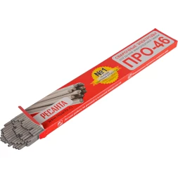 Сварочный электрод Ресанта ПРО-46, Ф2,5 Пачка 1кг 71/6/34