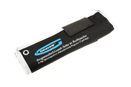 Набор ключей комбинированных 8-17 мм 6 шт CrV холодный штамп GROSS 15147 купить в Муравленко