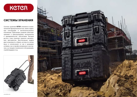 Ящик-органайзер "TECHNICAN", 19" KETER 38395-19 купить в Муравленко