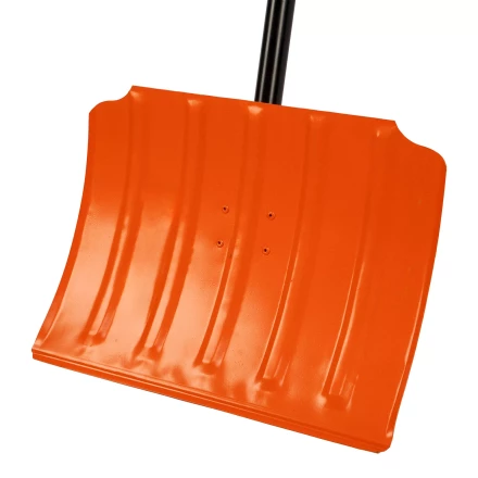 Лопата для уборки снега стальная Сибртех, 470х335х1335 мм, стальной черенок, Россия, 61656 купить в Муравленко