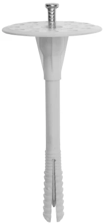 Дюбель ЗУБР &quot;МАСТЕР&quot; для изоляционных материалов полипропиленовый, металлический стержень, 10 x 160 мм, 100 шт 4-301525-10-160_z01 купить в Муравленко