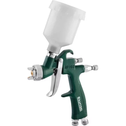 Краскопульт пневматический KRAFTOOL AirKraft Mini, HVLP, c верхним бачком, 1,0мм 06565-1.0 купить в Муравленко