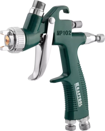 Краскопульт пневматический KRAFTOOL AirKraft Mini, HVLP, c верхним бачком, 1,0мм 06565-1.0 купить в Муравленко