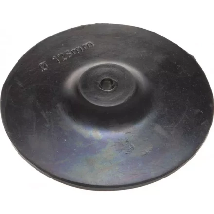 Тарелка опорная ТЕВТОН резиновая с шестигранным хвостовиком, для дрели, 125мм 3579-125 купить в Муравленко