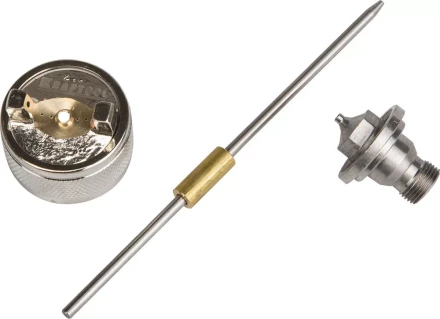 Комплект сменный к краскораспылителям серии &quot;EXPERT QUALITAT&quot;, арт. 06567: дюза, воздуш. головка, игла, 1,4 мм 06567-S-1.4 купить в Муравленко