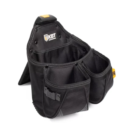 Быстросъемная поясная сумка модульного типа на клипсе с держателями для молотка и рулетки КВТ СМ-02 (83136) купить в Муравленко