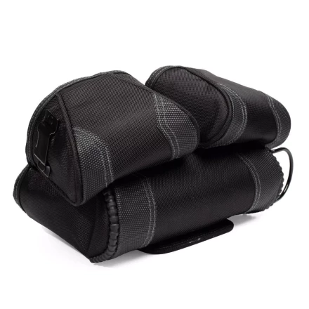 Быстросъемная поясная сумка модульного типа на клипсе с держателями для молотка и рулетки КВТ СМ-02 (83136) купить в Муравленко