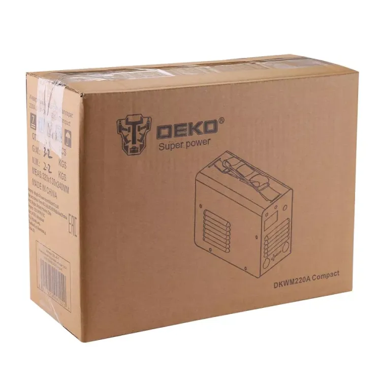 Сварочный аппарат 220А DEKO DKWM220A Compact, 051-4677 купить в Муравленко
