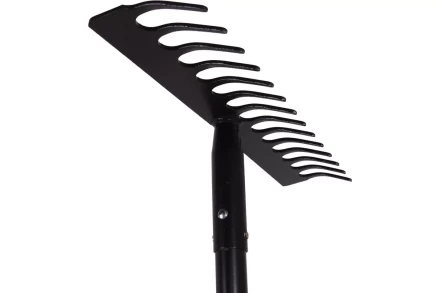 Грабли прямые Вихрь 14 зубьев, сталь, с металлическим черенком 73/7/1/13 купить в Муравленко