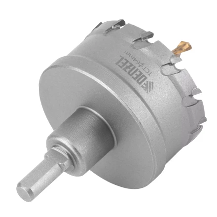 Коронка по металлу твердосплавная, 64 мм Denzel 724018 купить в Муравленко