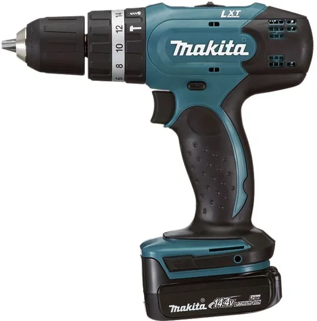 Дрель-шуруповерт аккумуляторная Makita BHP343SHE ударная купить в Муравленко