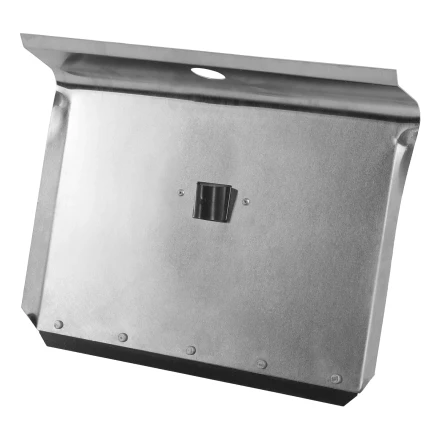 Лопата для уборки снега тротуарная Сибртех, алюминиевая, 500 х 400 мм, без черенка, Россия 61657 купить в Муравленко