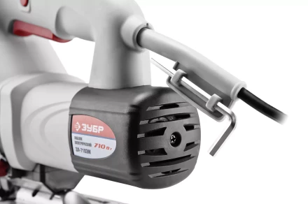 Лобзик ЗУБР, 710Вт,  метал корпус редуктора, 3-х позиц маятниковый  ход,  500-3000 ход/мин ЗЛ-710ЭМ купить в Муравленко