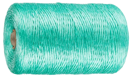 Шпагат ЗУБР d 1,8 мм 60 м 1200 текс 50 кгс зеленый полипропиленовый шпагат 50033-060 купить в Муравленко