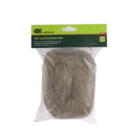 Лен сантехнический 100 г Сибртех 88899 купить в Муравленко
