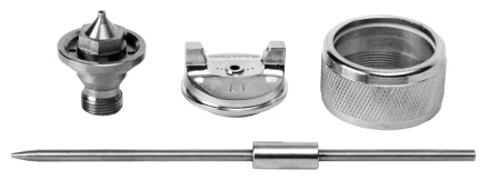 Комплект сменный к краскораспылителям серии &quot;EXPERT QUALITAT&quot;, арт. 06567: дюза, воздуш. головка, игла, 1,7 мм 06567-S-1.7 купить в Муравленко