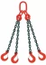 Строп цепной четырехветвевой 4СЦ 4 т L=1.8 м 8 кл с укоротителями купить в Муравленко