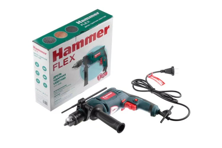Дрель ударная HAMMER UDD710D купить в Муравленко