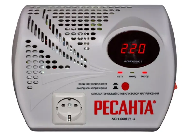 Стабилизатор Ресанта АСН-500 Н/1-Ц купить в Муравленко