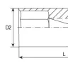 Головка торцевая 12-гранная глубокая 1/2"DR 20 мм S04HD4720 Jonnesway 49069 купить в Муравленко