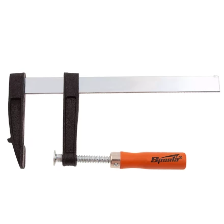 Струбцина F-образная Sparta, 200 х 80 х 260 мм, 204275 купить в Муравленко