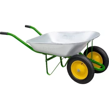 Тачка садовая два колеса грузоподъемность 170 кг объем 78 л PALISAD 689223 купить в Муравленко