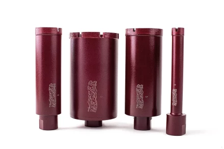 Сегментная алмазная коронка MESSER REDLINE по граниту диаметр 35 мм длина 100 мм купить в Муравленко