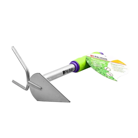 Мотыжка комбинированная 2-зубая Palisad, 85 х 190 х 275 мм, стальная, обрез. рукоятка, 630058 купить в Муравленко