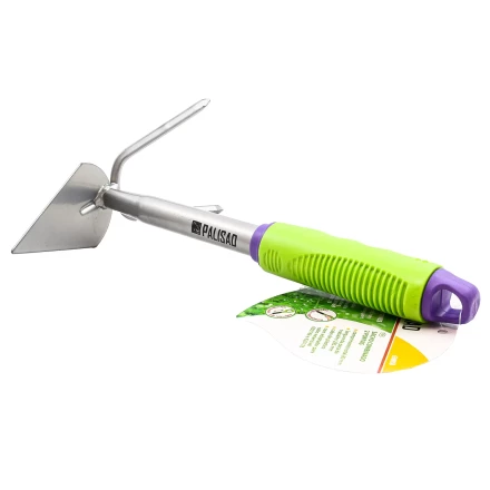 Мотыжка комбинированная 2-зубая Palisad, 85 х 190 х 275 мм, стальная, обрез. рукоятка, 630058 купить в Муравленко