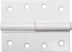 Петля дверная STAYER &quot;MASTER&quot; разъемная, цвет белый, правая, 100мм 37613-100-2R купить в Муравленко
