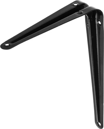 Уголок-кронштейн STAYER &quot;MASTER&quot;, 200х150мм, черный 37403-4 купить в Муравленко