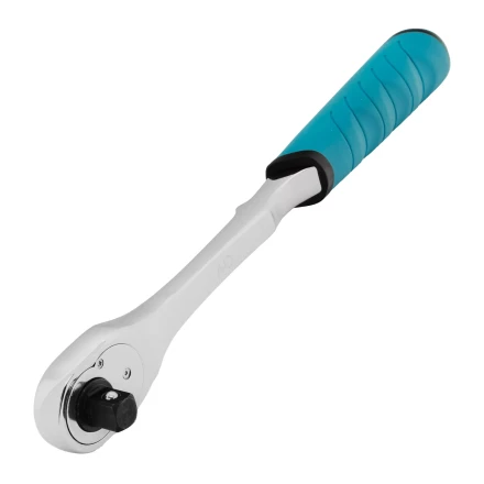 Ключ-трещотка 1/2&quot; Gross 14055, CrV, 90 зубьев, усиленный, хром купить в Муравленко