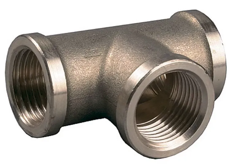 Тройник GENERAL FITTINGS латунь, г/г/г, 1" 51055-1 купить в Муравленко