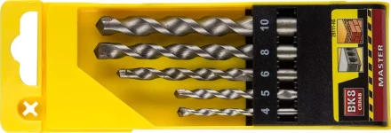 Набор STAYER Сверла &quot;MASTER&quot; по бетону, 4; 5; 6; 8;10мм, 5шт 29111-H5 купить в Муравленко