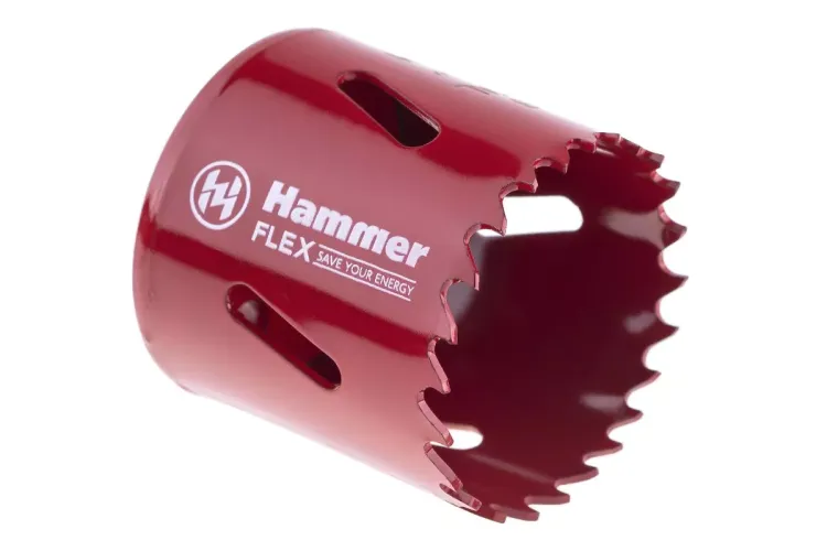 Коронка биметаллическая HAMMER Ф44х38мм 5/8" BiMETALL (224-009) купить в Муравленко