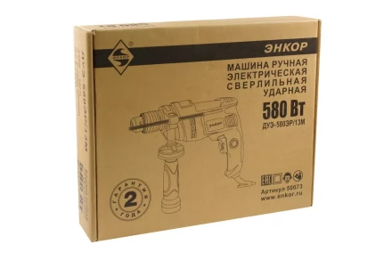 Дрель ударная ДУЭ-580ЭР/13М 50073 купить в Муравленко