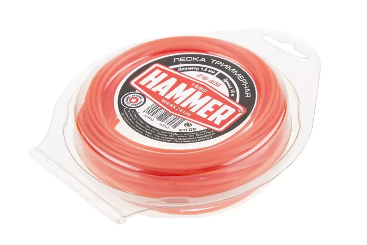 Леска для триммеров HAMMER 216-806 купить в Муравленко