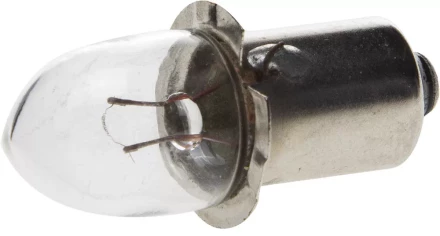 Лампа криптоновая СВЕТОЗАР без резьбы, для фонарей с 3-мя батареями, 3,6 В / 0,75 А SV-56972 купить в Муравленко