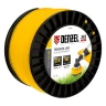 Леска для триммера витой квадрат, 2,4мм х 243м, на DIN катушке FLEX CORD// Denzel 96298 купить в Муравленко