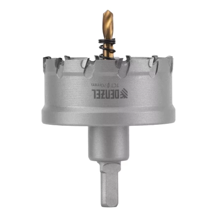 Коронка по металлу твердосплавная, 70 мм Denzel 724020 купить в Муравленко