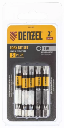 Бита T30x50, 5 шт. Denzel 7711323 купить в Муравленко